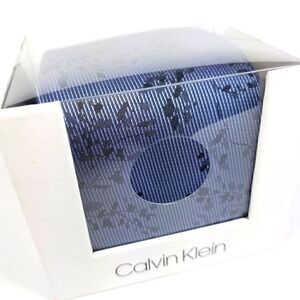 Blue and Navy Calvin Klein Tie Gift Box